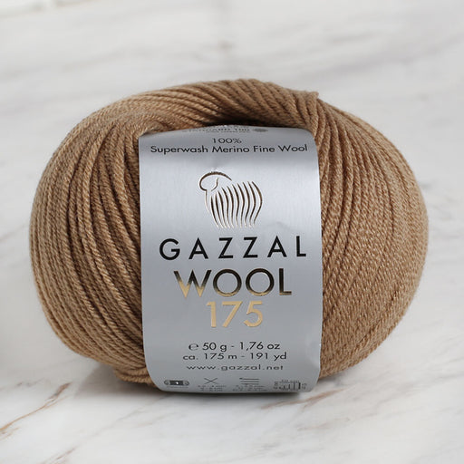 Gazzal Wool 175 50gr Haki El Örgü İpi - 308