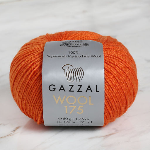 Gazzal Wool 175 50gr Kiremit Rengi El Örgü İpi - 316