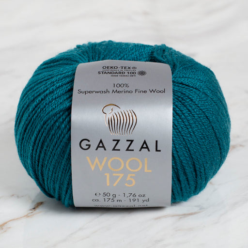 Gazzal Wool 175 50gr Koyu Yeşil El Örgü İpi - 320