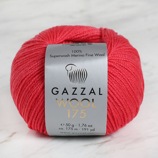 Gazzal Wool 175 50gr Fuşya El Örgü İpi - 332