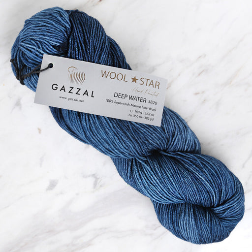 Gazzal Wool Star Petrol Mavisi El Örgü İpi - 3820