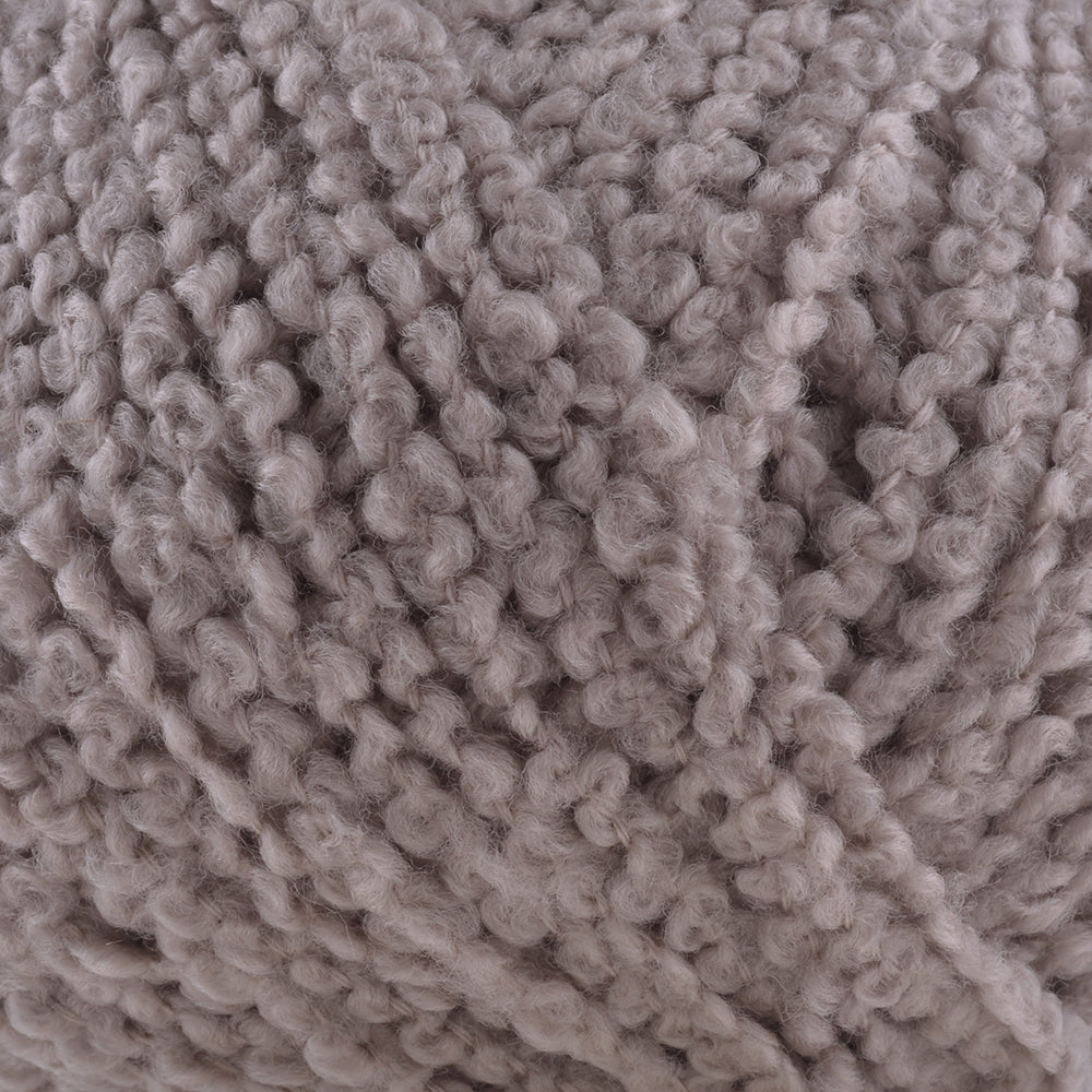 Gazzal Merino Boucle Vizon El Örgü İpi- 3762