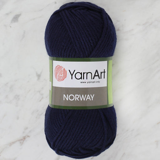 YarnArt Norway Lacivert El Örgü İpi - 227