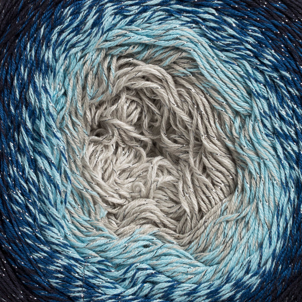 Yarnart Flowers Moonlight Simli Ebruli 260Gr El Örgü İpi - 3261