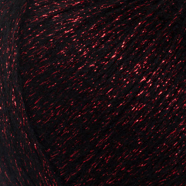 YarnArt Manhattan Kırmızı Simli El Örgü İpi - 904