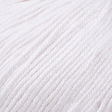 YarnArt Baby Cotton Beyaz El Örgü İpi - 400