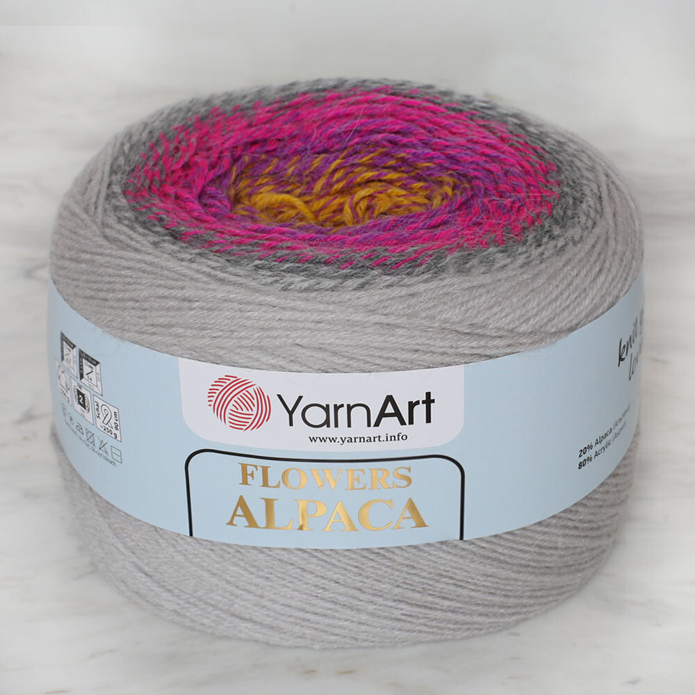 Yarnart Flowers Alpaca Ebruli 250gr El Örgü İpi - 415