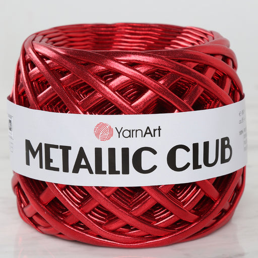 YARNART METALLIC CLUB Kırmızı İp - 8112
