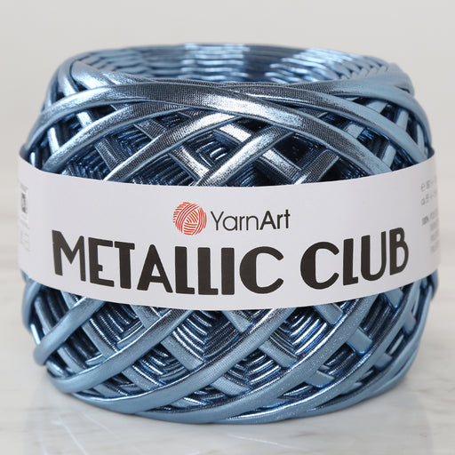 YARNART METALLIC CLUB Mavi İp - 8117