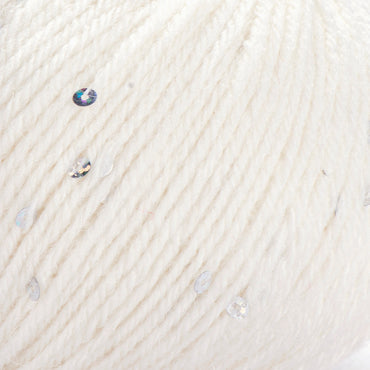 Yarnart Alpaca Gold Paillettes Krem El Örgü İpi - 9301