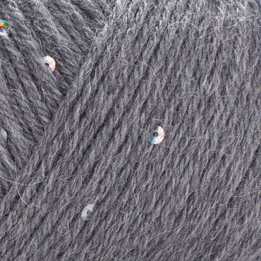 Alpaca Gold Paillettes Gri El Örgü İpi - 9304