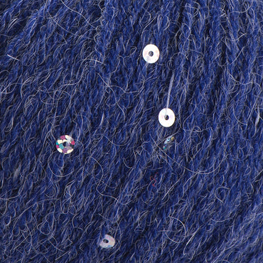 Alpaca Gold Paillettes Mavi El Örgü İpi - 9313