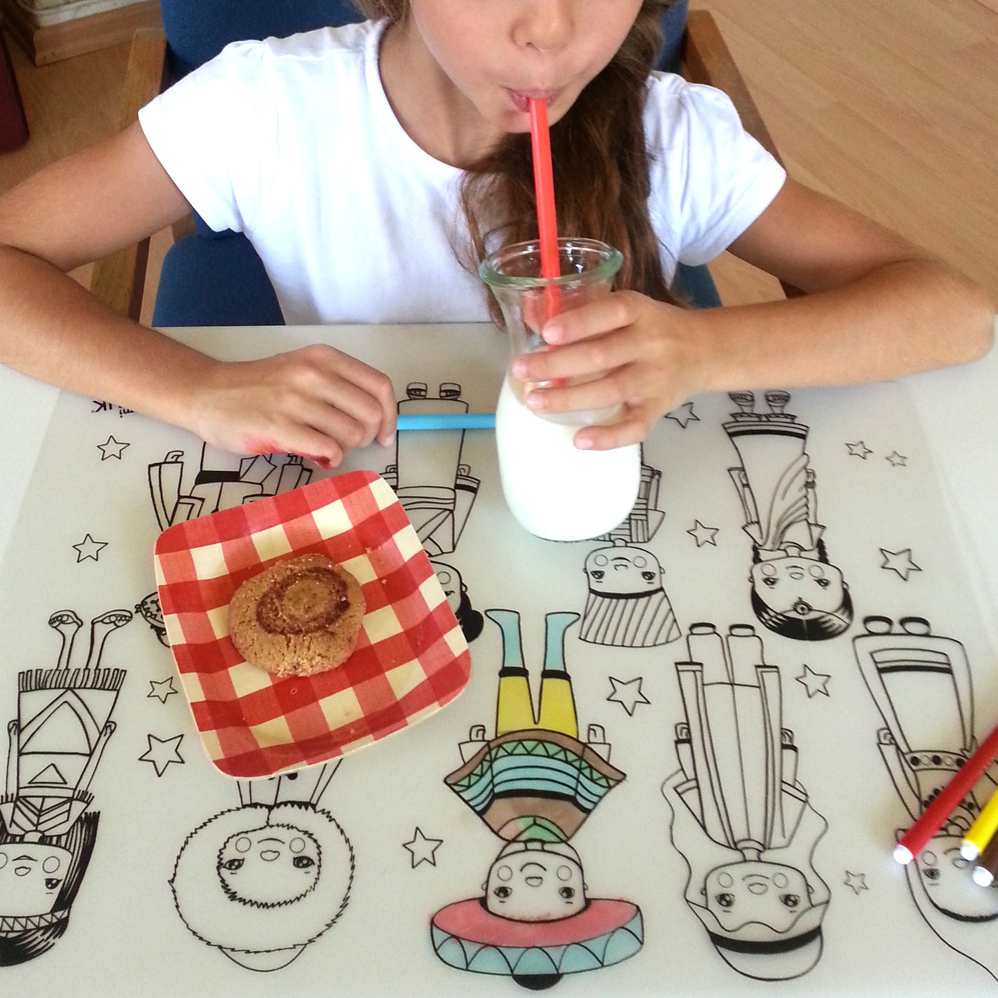 Akademi Çocuk Funny Mat - Dünya Çocukları