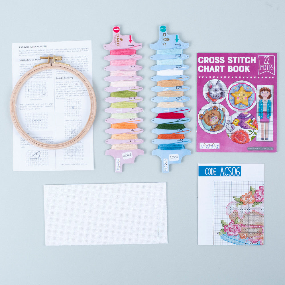 Tuva Kanaviçe Etamin Kiti - ACS06