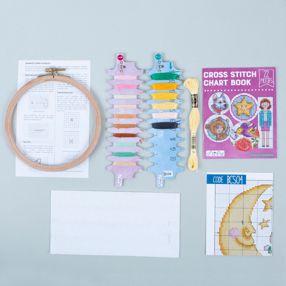 Tuva Kanaviçe Etamin Kiti - BCS04