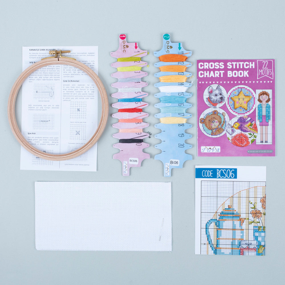 Tuva Kanaviçe Etamin Kiti - BCS06