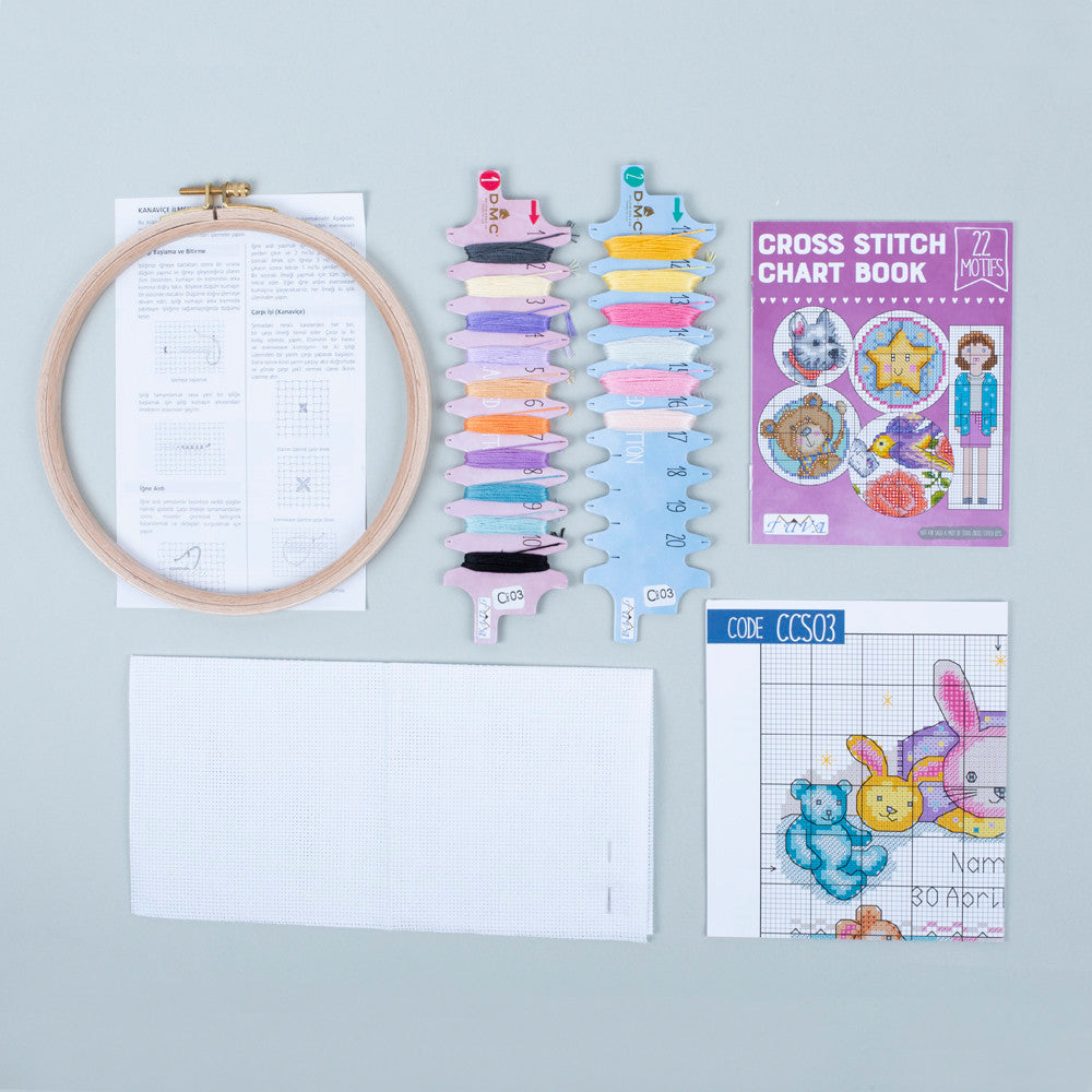 Tuva Kanaviçe Etamin Kiti - CCS03