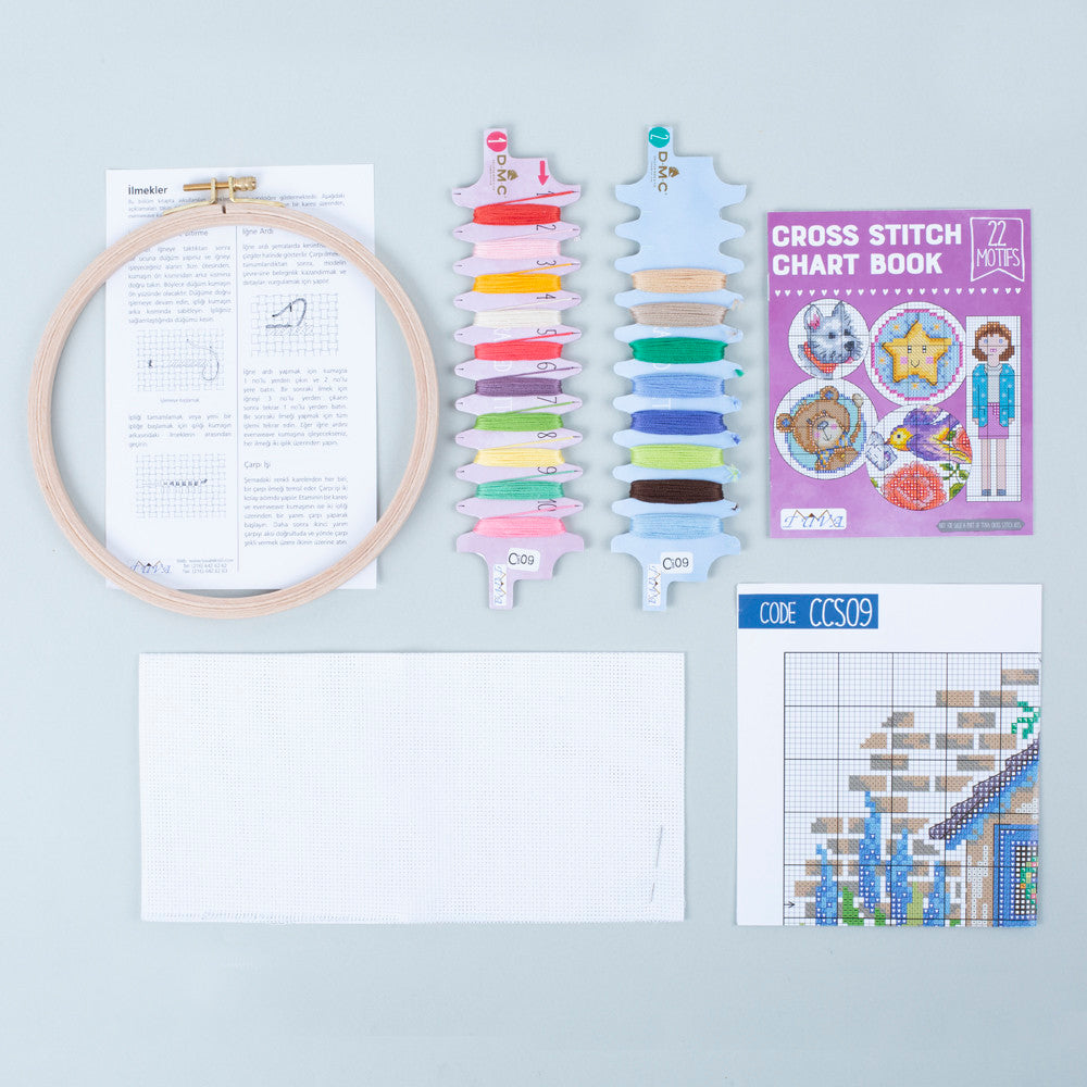 Tuva Kanaviçe Etamin Kiti - CCS09