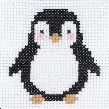 Hello Crafts Kanaviçe Kiti Neşeli Penguen - HC551