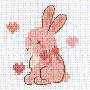 Hello Crafts Kanaviçe Kiti Sevimli Tavşan - HC554