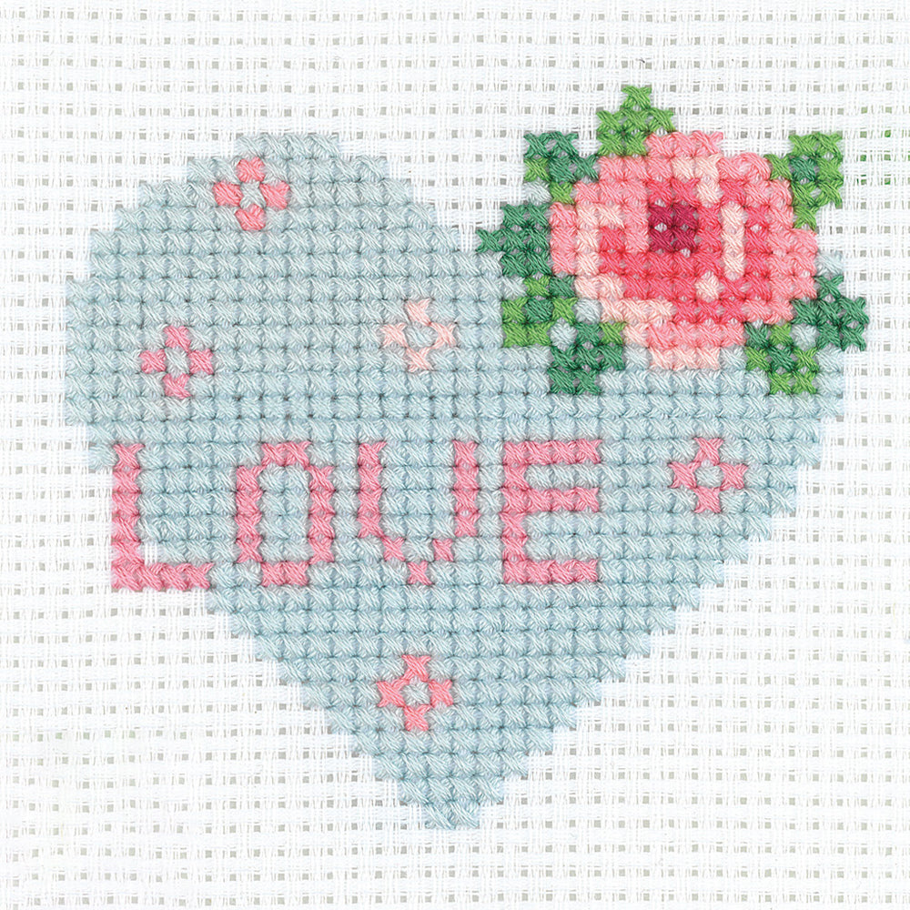 Hello Crafts Kanaviçe Kiti Kalp - HC558