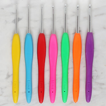Tuva 7'li Silikon Saplı Tığ Seti