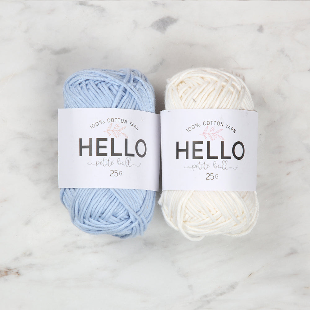 Hello Tığ İşi Hobi Seti - Yazlık Bebek Kazağı