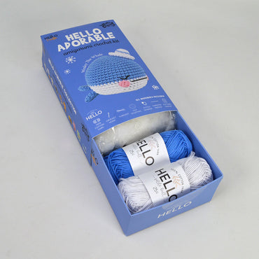 Hello Adorable Amigurumi Kiti - Wesley The Whale - KC981