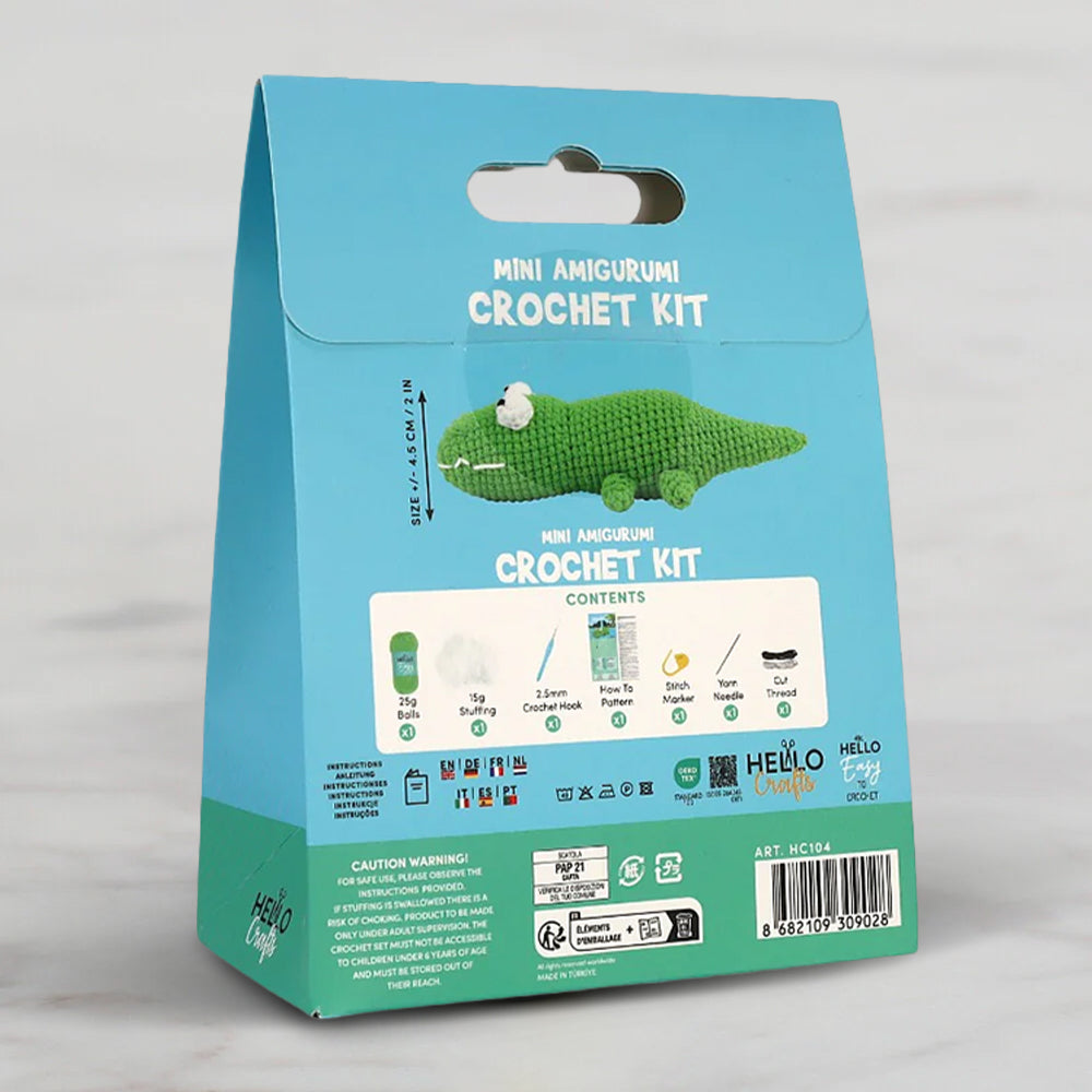 Hello Crafts Tığ İşi Mini Amigurumi Kiti - Snapper - HC104