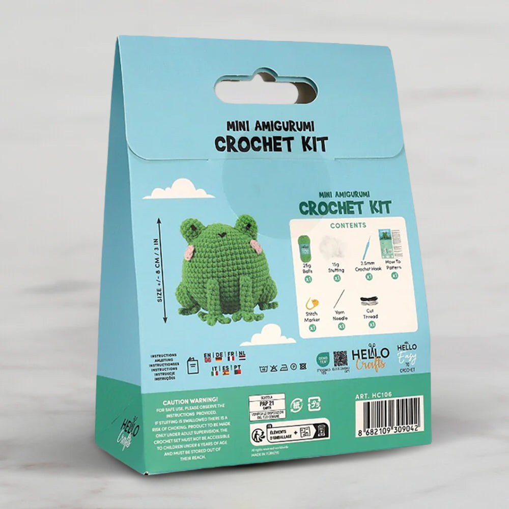 Hello Crafts Tığ İşi Mini Amigurumi Kiti - Hoppy - HC106