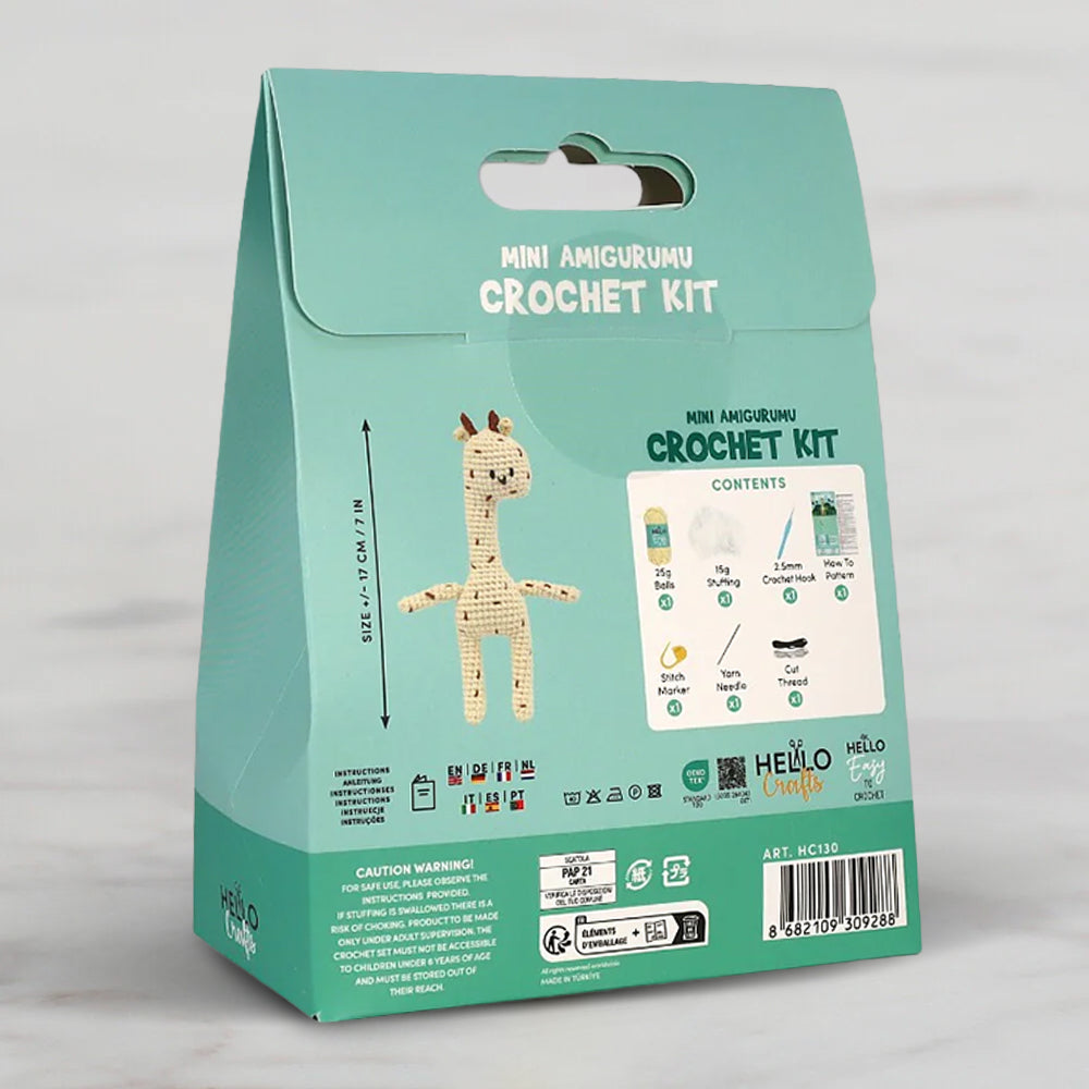 Hello Crafts Tığ İşi Mini Amigurumi Kiti - Jıffy - HC130