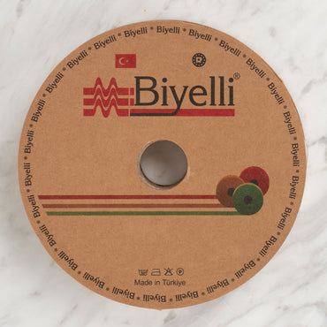 Loren Pamuk Katlı Biye Krem - D02