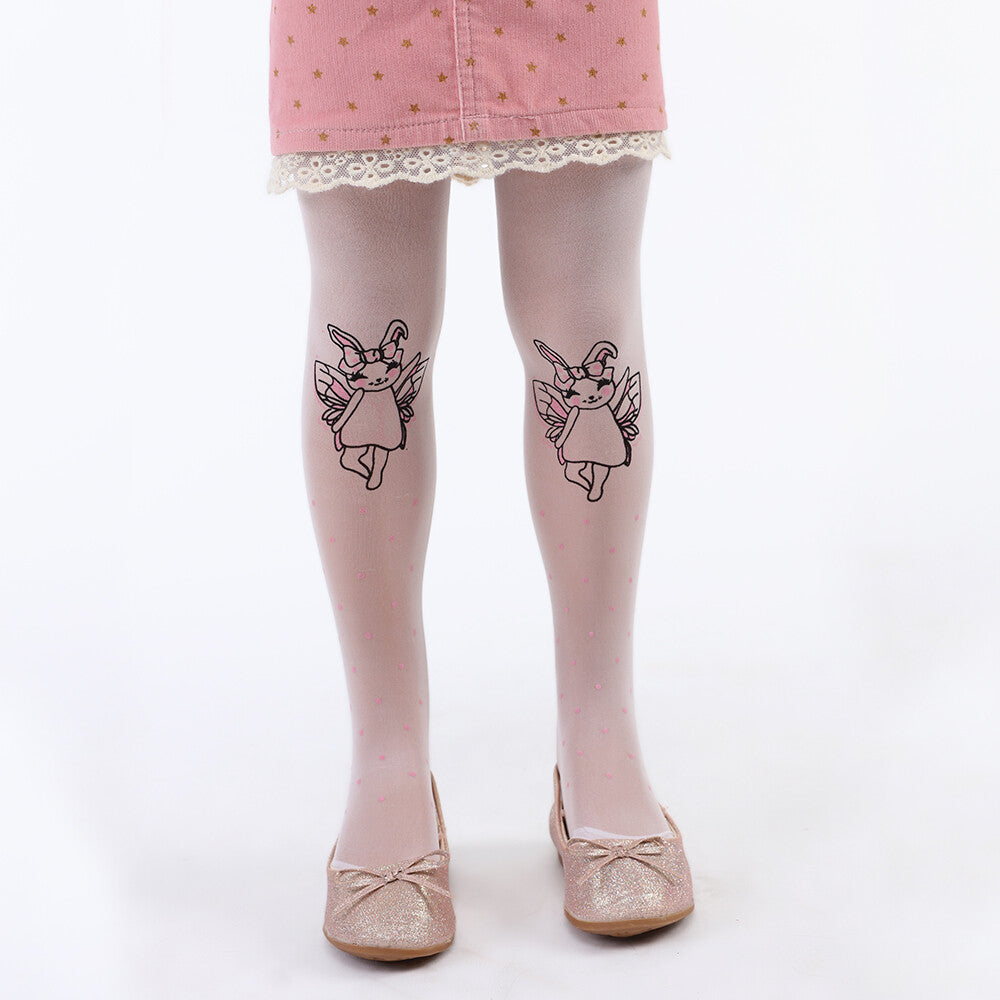 İtaliana 5204 Melek Çocuk Külotlu Çorap, Beyaz 8/10 Yaş