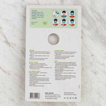 Loren 3'lü Paket Yıkanabilir Maske