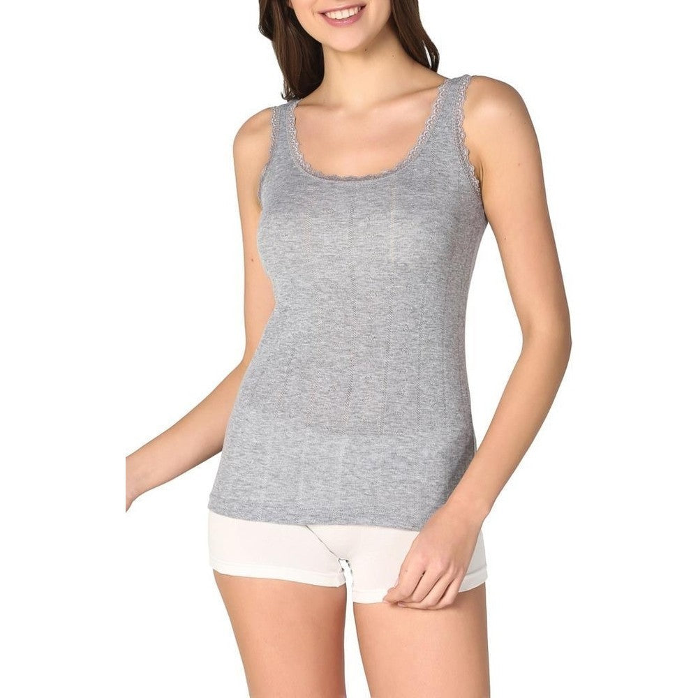 BERRAK 8049 BAYAN ATLET - GRİ MELANJ - XL