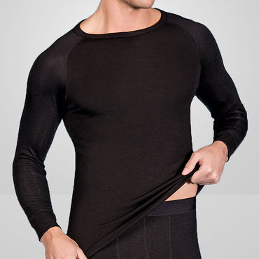 Berrak 757 Erkek Termal Üst - Siyah - XXL