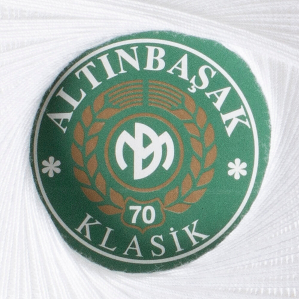Altınbaşak Klasik No:70 Beyaz Dantel İpi
