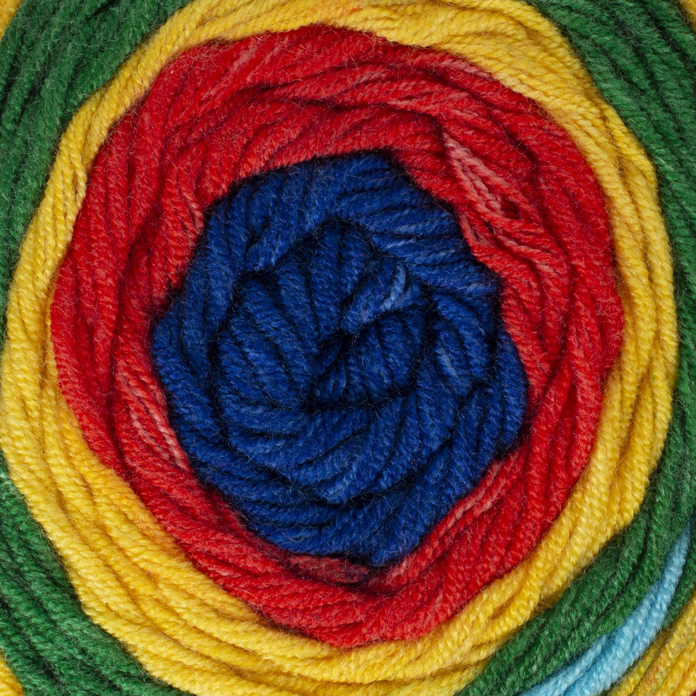 Örenbayan Trend Cake Batik 200 gr Ebruli El Örgü İpi - 620