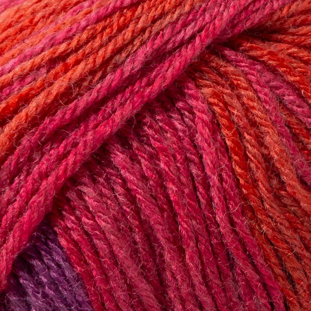 Örenbayan Merino Gold Batik Ebruli El Örgü İpliği - 834