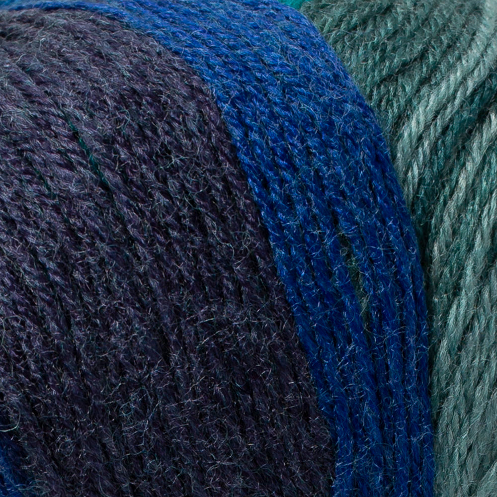 Örenbayan Merino Gold Batik Ebruli El Örgü İpliği - 837