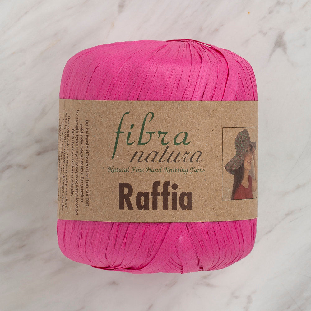 Fibra Natura Raffia 40gr Pembe Kağıt İp - 116-07