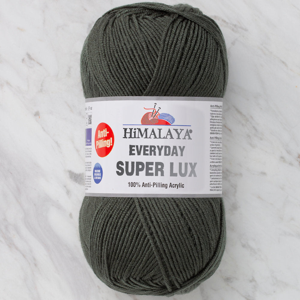 Himalaya Everyday Super Lux Koyu Yeşil El Örgü İpi - 73418