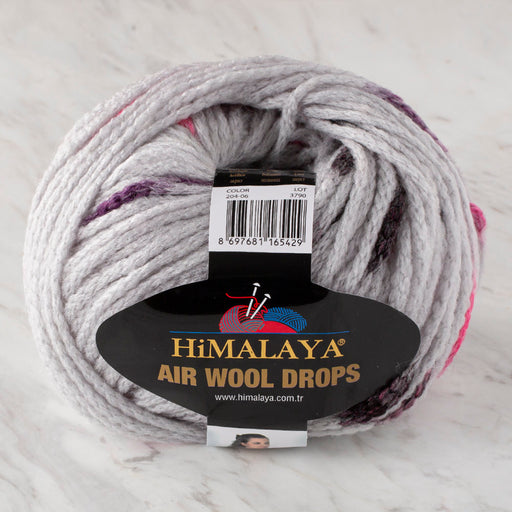 Himalaya Air Wool Drops Gri El Örgü İpi - 20406