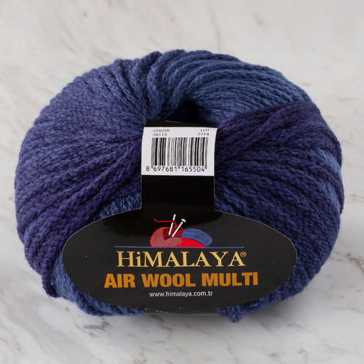Himalaya Air Wool Multi Ebruli El Örgü İpi - 76113