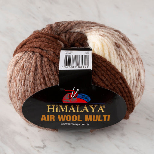 Himalaya Air Wool Multi Ebruli El Örgü İpi - 76115