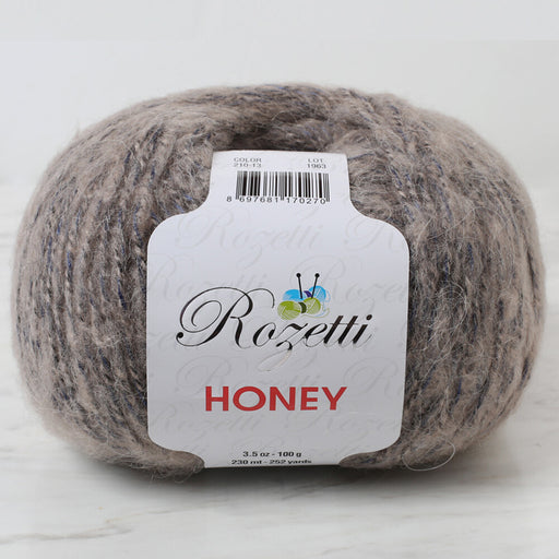  Rozetti Honey Ebruli El Örgü İpi - 210-13