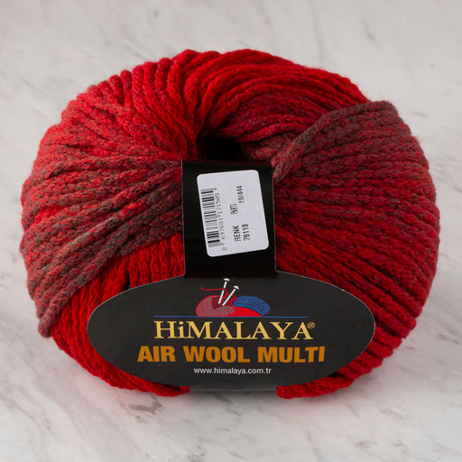 Himalaya Air Wool Multi Ebruli El Örgü İpi - 76118