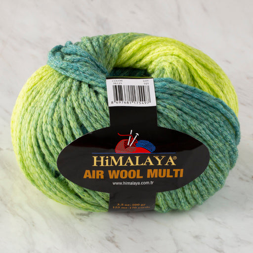 Himalaya Air Wool Multi Ebruli El Örgü İpi - 76125