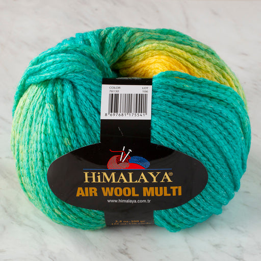 Himalaya Air Wool Multi Ebruli El Örgü İpi - 76130