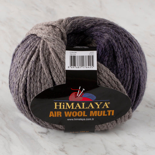 Himalaya Air Wool Multi Ebruli El Örgü İpi - 76123